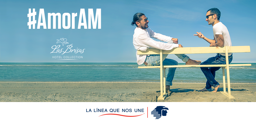 Aeromexico's tweet photo. Viaja con esa persona especial a la playa en las @BrisasHotels con nuestra dinámica #AmorAM. http://t.co/M88MLpsKnm http://t.co/MbynDI4gnP