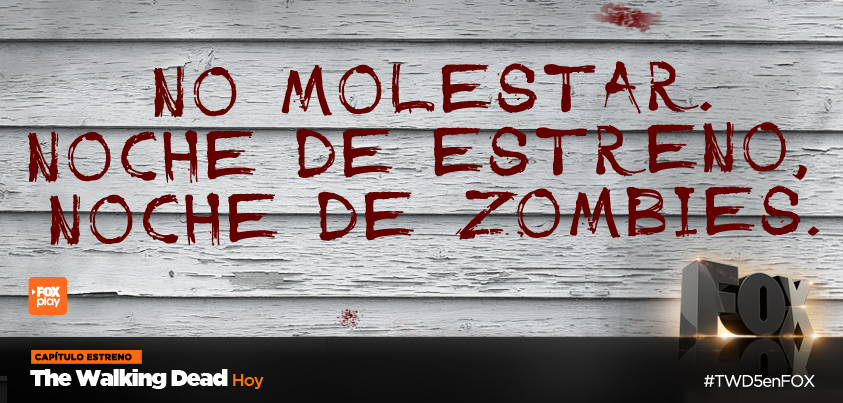 STARChannelLA's tweet image. RT Asegúrate una noche sin interrupciones junto a tu serie favorita. #TWD5enFOX. Capítulo estreno, ¡HOY! 22.00.