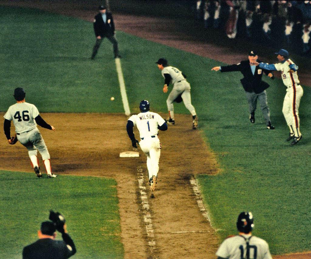 Happy Birthday Mookie Wilson! THE greatest at bat in NY Mets history. \"Little roller up along first...\" 