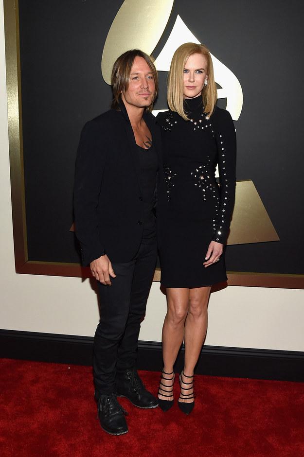 sallyenjoy's tweet photo. Is it me or does @KeithUrban look more and more like @billyraycyrus each day.... #Grammys2015 http://t.co/IMZWGbgDH3
