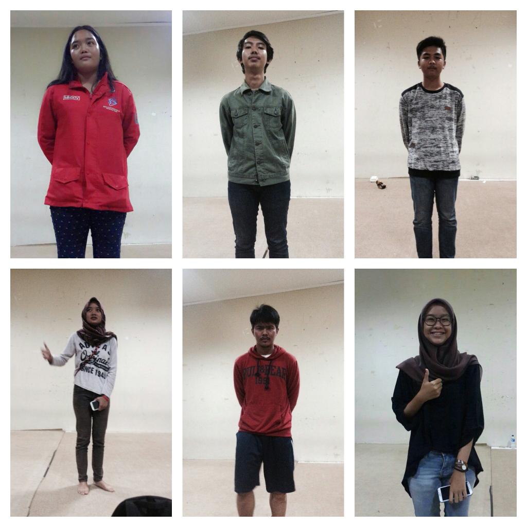 Dan inilah keenam besar calon ketua&amp;wakil grab it fast 2016 yg lolos ke tahap 2 wawancara