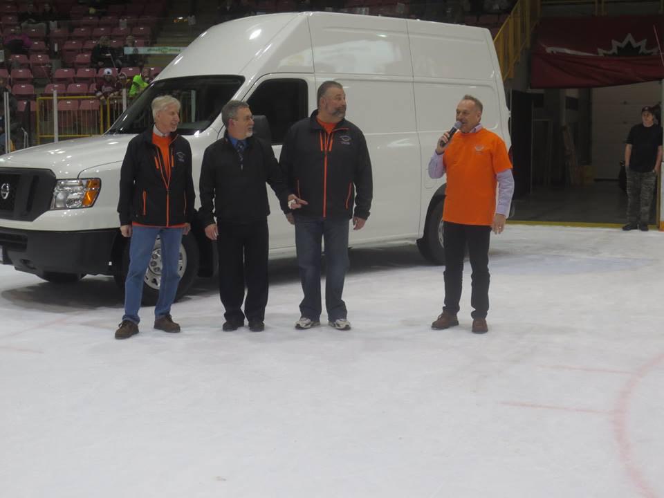 Amazing donation by Rotary Club of Chilliwack Fraser. A new delivery van for Chilliwack Bowls of Hope!