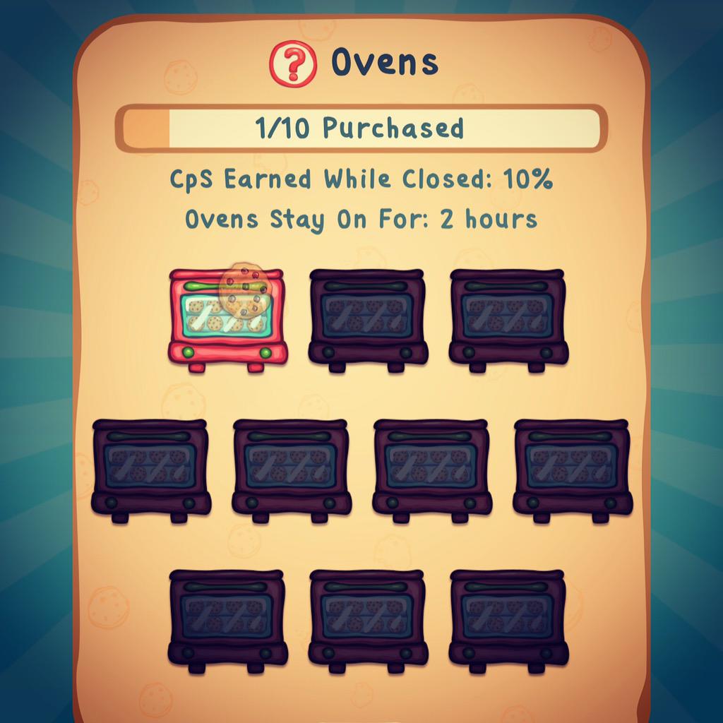 CookieCollector's tweet photo. A FREE Oven is only a small part of the new update! Get your free Oven this Thursday! http://t.co/hBMeackDaq