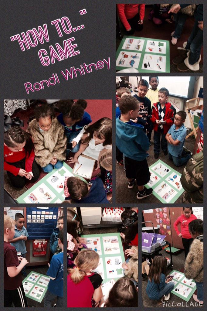 ErinErdeljac's tweet photo. @TWAWriting  #WildcatsRule  Mrs. Erdeljac's class - How to Make a Banana Split... Having fun with learning! http://t.co/g5Lcd438nn