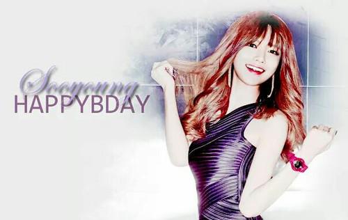 Happy Birthday Choi SooYoung 