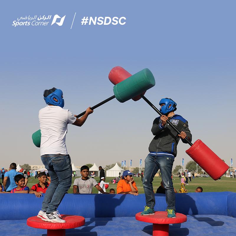 SportsCornerCo's tweet photo. Thousands of people spend amazing time @ Sports Corner Fair @AspirePark Come and JOIN US TODAY
 #NSDSC #اليوم_الرياضي http://t.co/HlAzEQHV0U