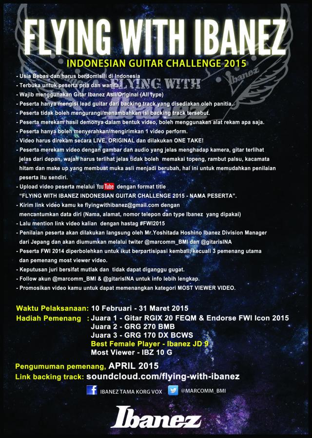 gitarisINA's tweet image. Kompetisi Gitar terHeboh #FWI2015

 

Backing Track &amp;gt; youtu.be/AI6WUNNT2IM

Cc @adenoxa @ewan_pat @timibaneztama