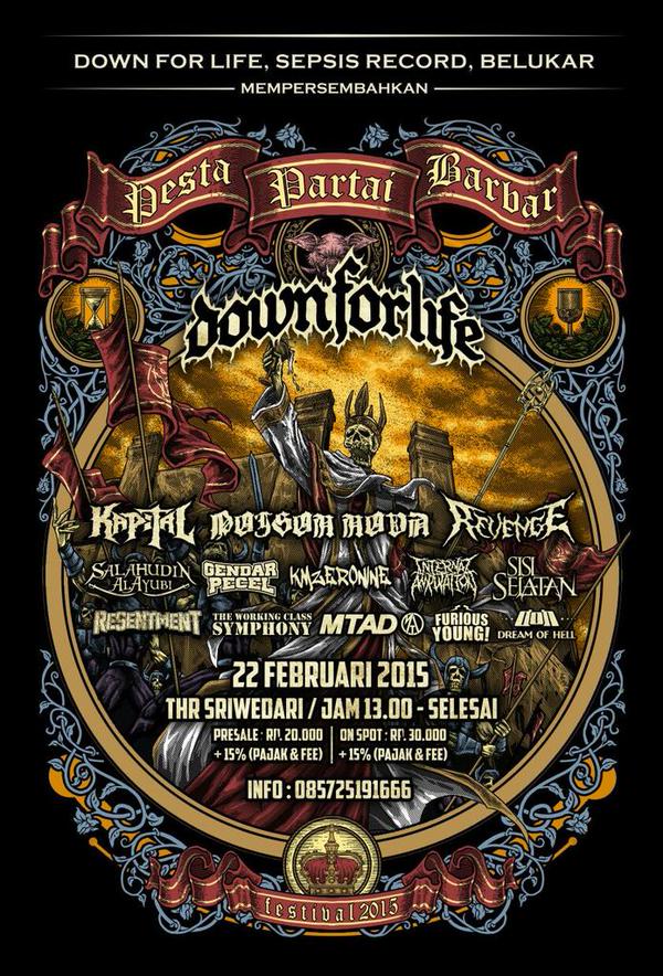 Fearless_Metal's tweet photo. Pesta Partai Barbar @downforlifesolo @KAPITALBorneo @salahudinmtlcr @kmzeronine etc don't miss shiit!!! http://t.co/P5A6utQPid