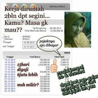 delimaberas's tweet photo. Kantor mana yang tiap hari gaji sampai jutaan?Hanya di MOMENT. yuk joint. Invite
 524AC561 @gratisan_iklan @Ads_IKLAN http://t.co/D1txfzQ08R