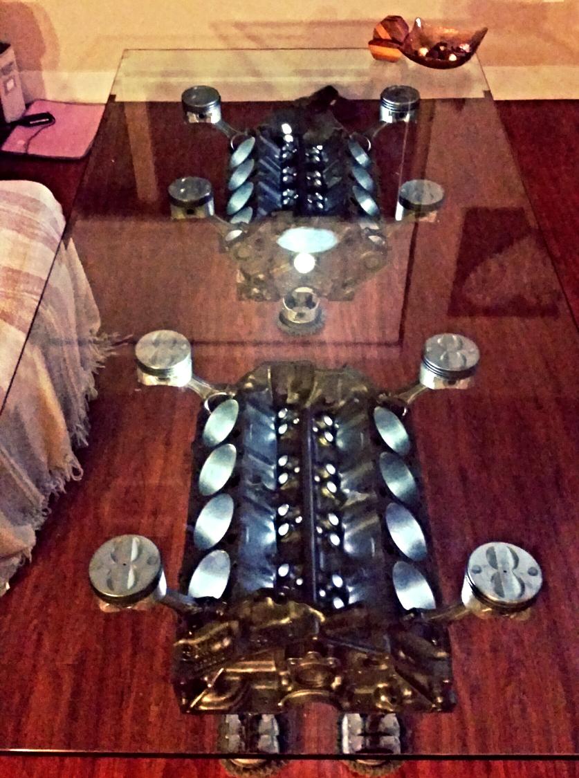 Zalmer88's tweet photo. @JeremyClarkson I made this beautiful table. I think James should trade his useless 458 for my PRICELESS work of art. http://t.co/lJKDrlGqNs