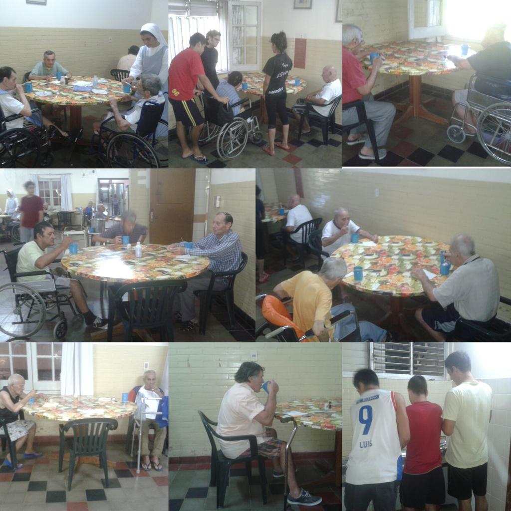 JgSue's tweet photo. "Los ancianos son mi debilidad, los jóvenes mi fortaleza" SLG.
Voluntariado en el Hogar de ancianos La Piedad! http://t.co/jj34SLir4k