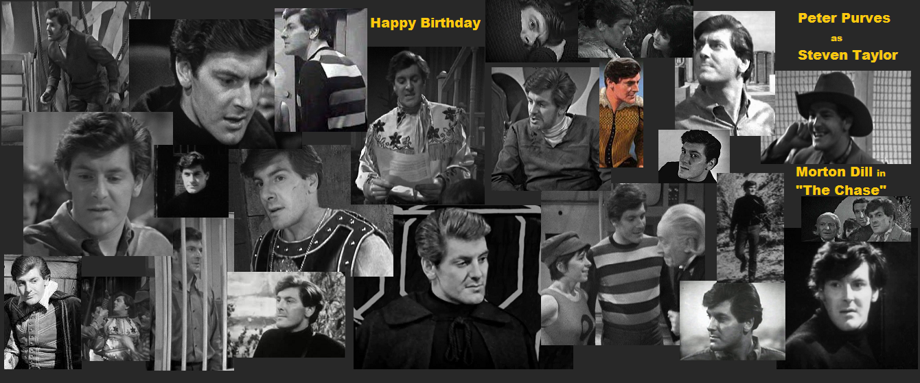 A very happy 76th birthday to Peter Purves, who left the TARDIS in The Savages:  Pic: 