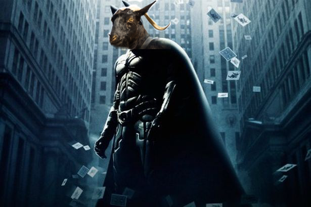 ___btc___'s tweet photo. #ReplaceAMovieTitleWithGoat Dark Goat Rises. Horror movie about creature which destroys the world http://t.co/rT5zc3cTKJ