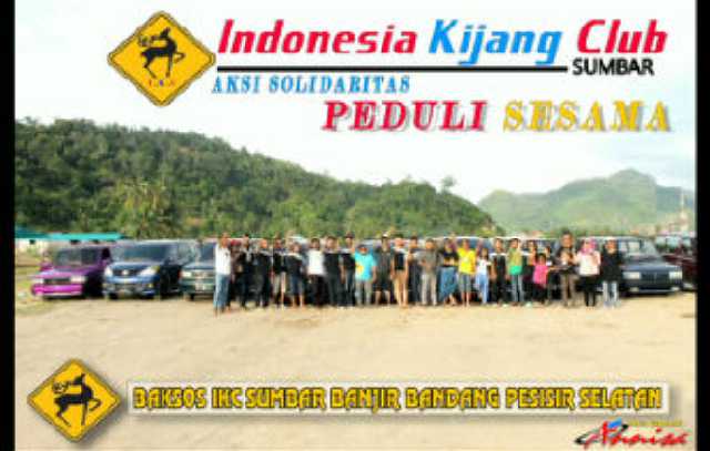 IKC Peduli Sesama. Aksi solidaritas bencana banjir bandang, painan. With IKC SUMBAR #indonesiakijangclub #VIVAIKC
