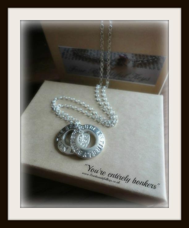 When we reach 10k We are giving away 1 of these! #Bonkersnecklace #comp fourbeautifulkeys.co.uk/blog/2015/01/2… …Fol &amp; RT 2 enter!