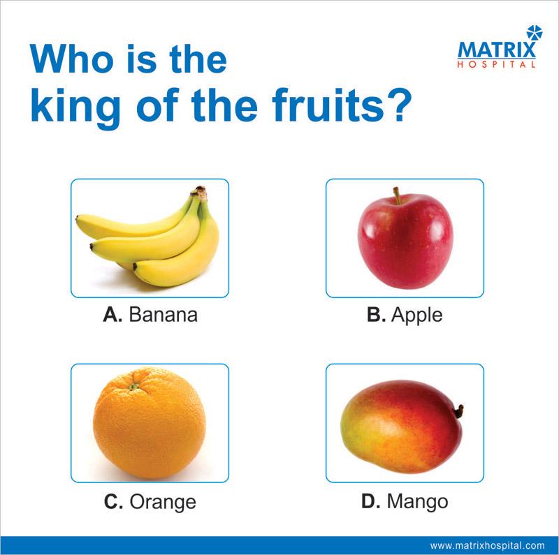 matrixhospital's tweet photo. Who is the king of the fruits? 

1.Banana 2.Apple 3.Orange http://t.co/3L2RGgO0J5

#KingOfFruits http://t.co/nlZlEljYd2