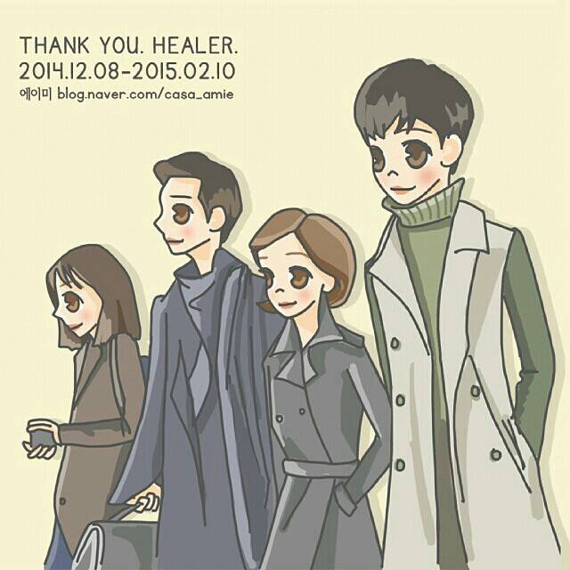 PMYIFANSUNITED's tweet photo. 【FANART】#Healer #힐러 #YoungshinJunghoo #MoonHo #Ahjumma #HealerTeam
#HealerFinale tonight!
Cr.amie.project http://t.co/F4YEcEg2Zc