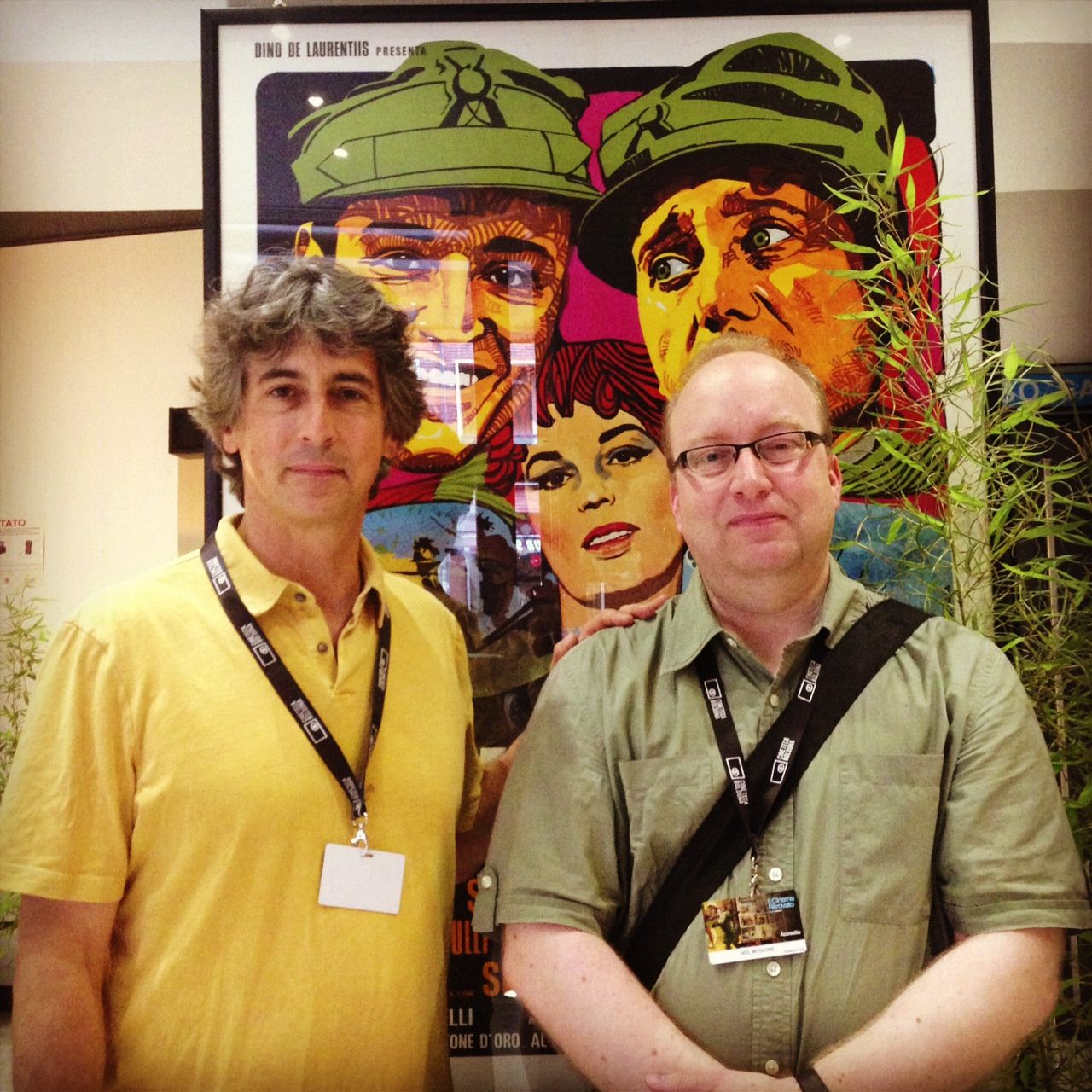 Best wishes for a Happy Birthday to my dear friend, Alexander Payne. Here we are together in Bologna in 2013 