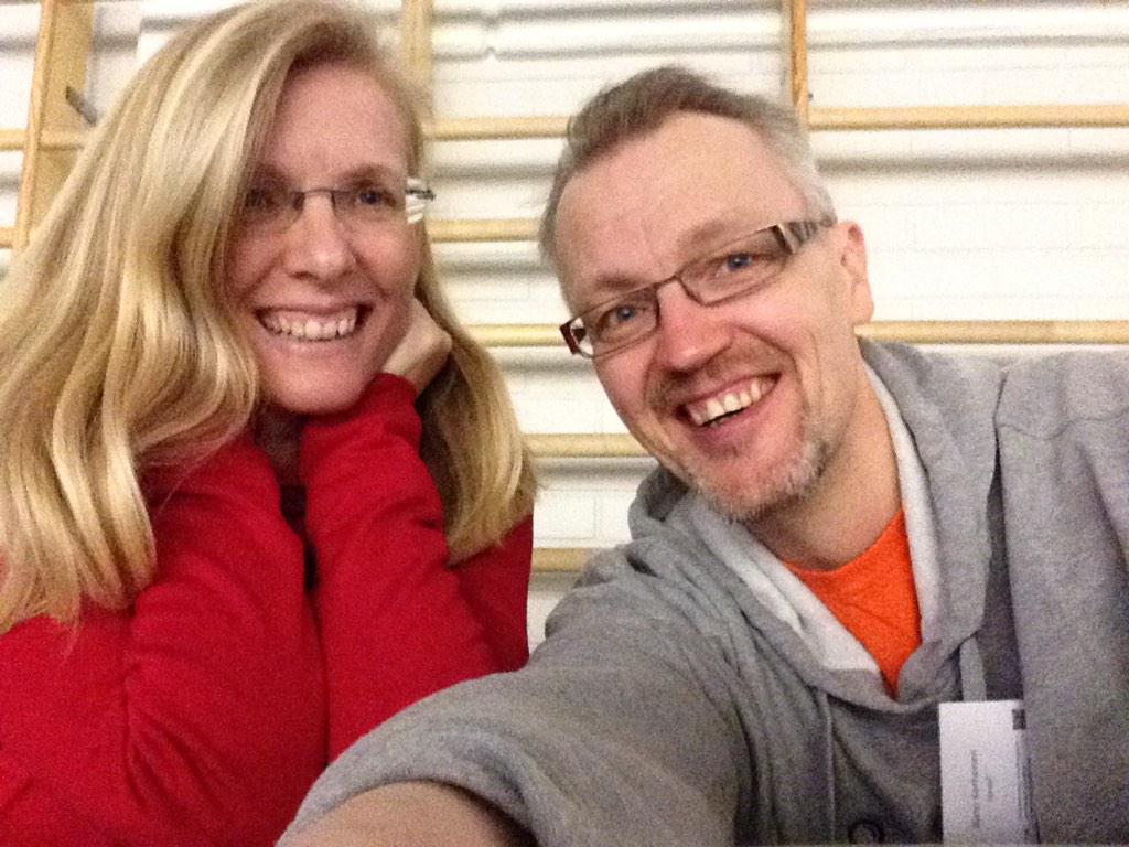 Ristonline's tweet photo. Waiting for @Isaja presentation. Before that Isa had the plan B... #tablet2015 http://t.co/x3XeZJBqFc