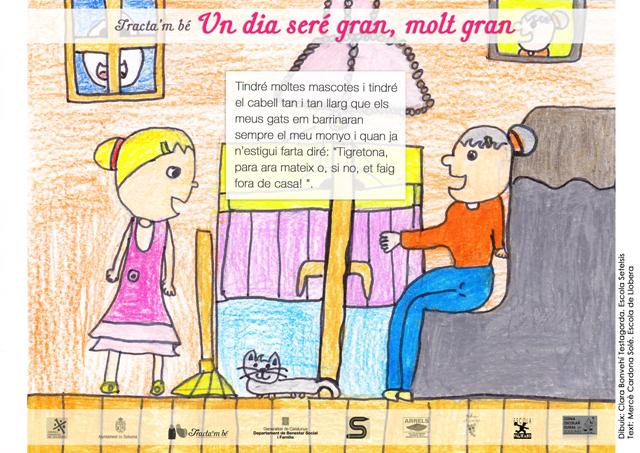 Així és com la Clara Bonvehí de Setelsis i la Mercè Cardona de Llobera s'imaginen quan siguin grans #Solsones