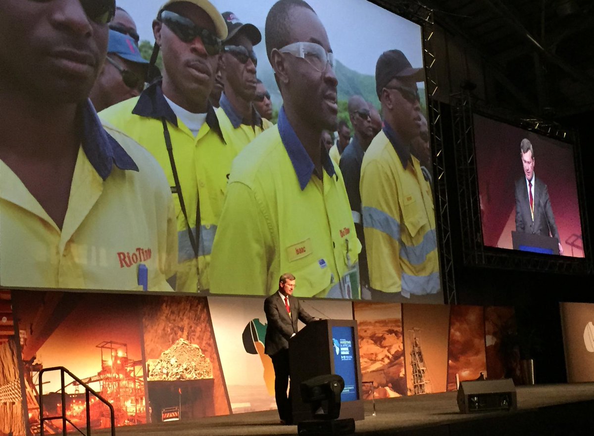 Good outcomes in Africa need long-term commitment. More from Alan Davies → riotinto.com/investors/pres… #MiningIndaba