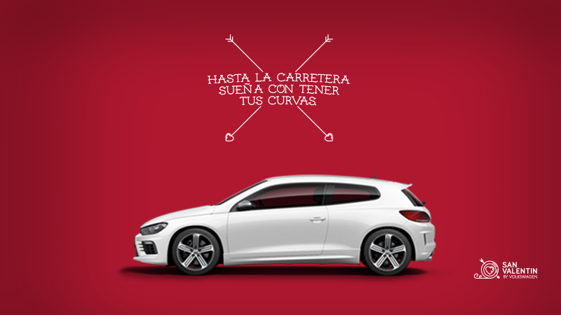 VW_es's tweet photo. Nosotros al #VWScirocco le lanzaríamos este piropo. Y tú, ¿qué #PiroposDeSanValentín le dedicarías a tu coche? http://t.co/EsKXPvD6sm