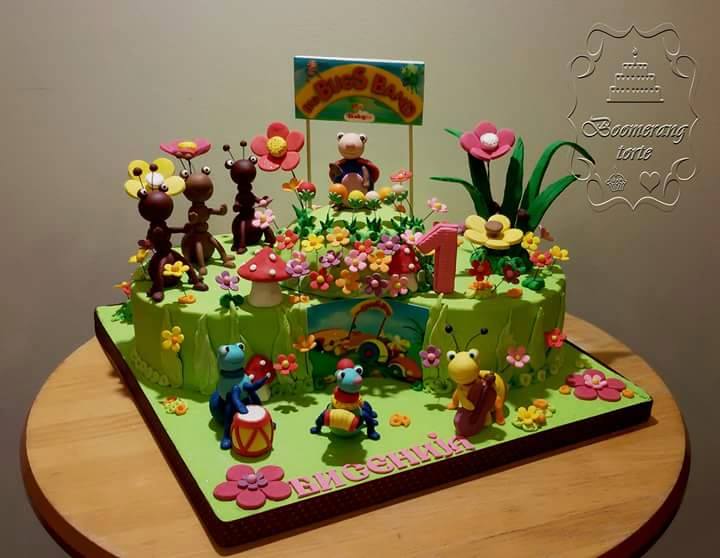 Big Bugs Band Cake - Decorated Cake by Cake Garden - CakesDecor