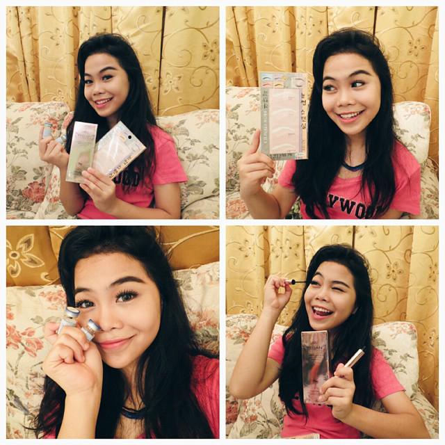 OfficialSyalova's tweet photo. Thankyou so much @NanaCSR for the Grey and Orange Candy Eye Lens, Relian Mascara and the Brow StencilsLove it muchoo http://t.co/CsI9Mc0kWm
