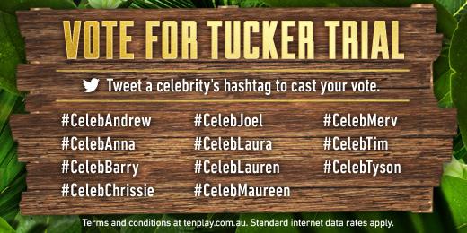 ImACelebrityAU's tweet image. Lines are now open for the next Tucker Trial! #ImACelebrityAU