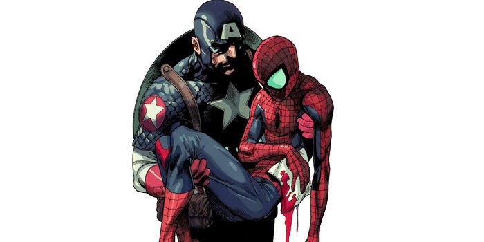 It's okay, Spidey. You're safe with us now. #WelcomeHomeSpidey