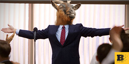 planbeeltd's tweet photo. The Goat of Wall Street #ReplaceAMovieTitleWithGoat http://t.co/OlWGPcV4G7