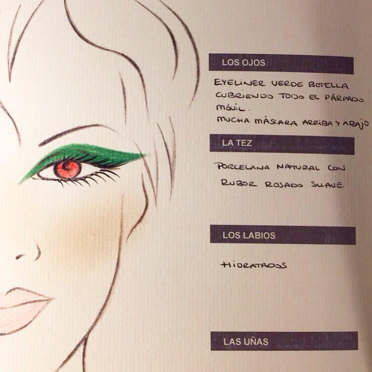 lorealparis_es's tweet photo. #eyeliner verde botella en todo el párpado y mucha máscara de pestañas para @ailanto #viveloreal #MBFWM15 http://t.co/qx5a5SPCxr