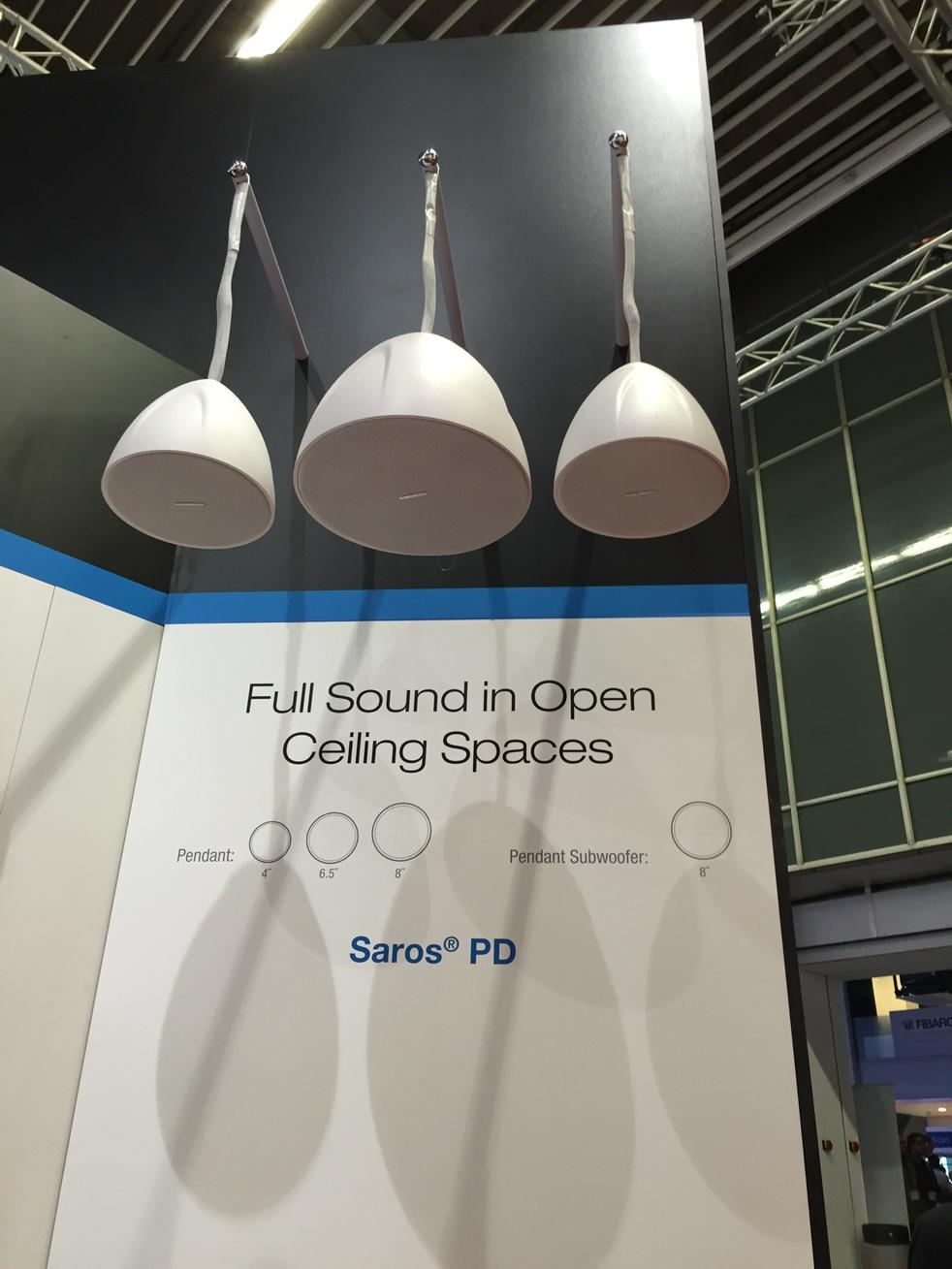 crestron saros pendant