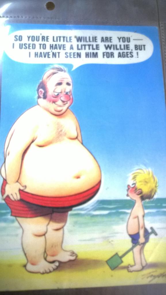 JimRailton's tweet photo. For our Valentines day sale we have some saucy post cards from the naughty's. http://t.co/kOg5FUm2IV