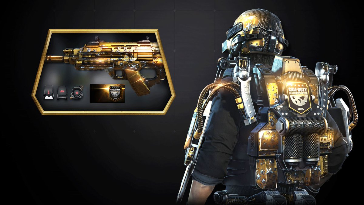 charlieINTEL's tweet image. BREAKING: New customization items, incl. Extra Slots + CODChamps Camo, available now on Xbox bit.ly/1ASqubc
