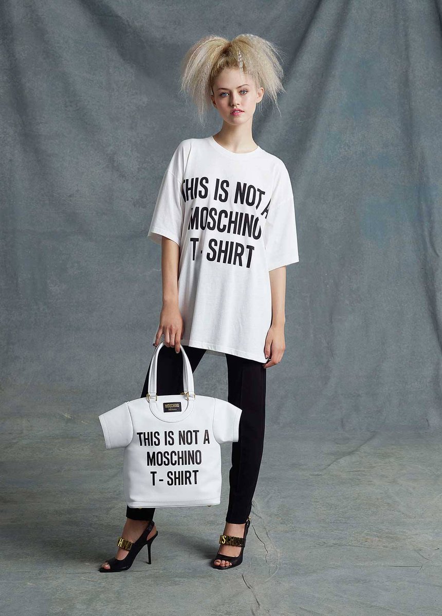this is not a moschino t shirt