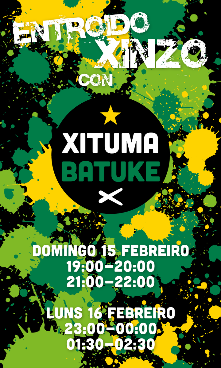 xitumabatuke's tweet photo. Aqui esta Xa chegou !!! A que esperas ?
imprescindible descargar imaxe!!
Viva o #Entroido2015 Xinzo De limia http://t.co/rYmdEWVAbm