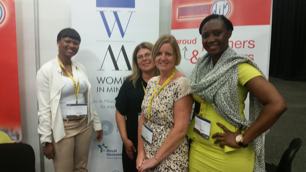 Women in Mining at Mining Indaba booth 4019 <a href="/WIM_UK/">Women in Mining UK</a> <a href="/WimGuinee/">Womeninmining</a> <a href="/WomenInMiningSA/">WIMSA</a>  #Indaba2015
