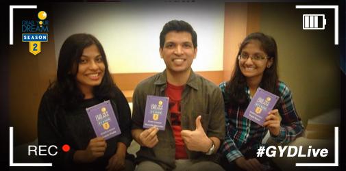 coxandkingsIN's tweet photo. #GYDLive #FAB50 Alexander Trupti & Ankita seem happy before the interview. Wishing them luck for the #FAB50Interviews http://t.co/6RuLHvEY1v