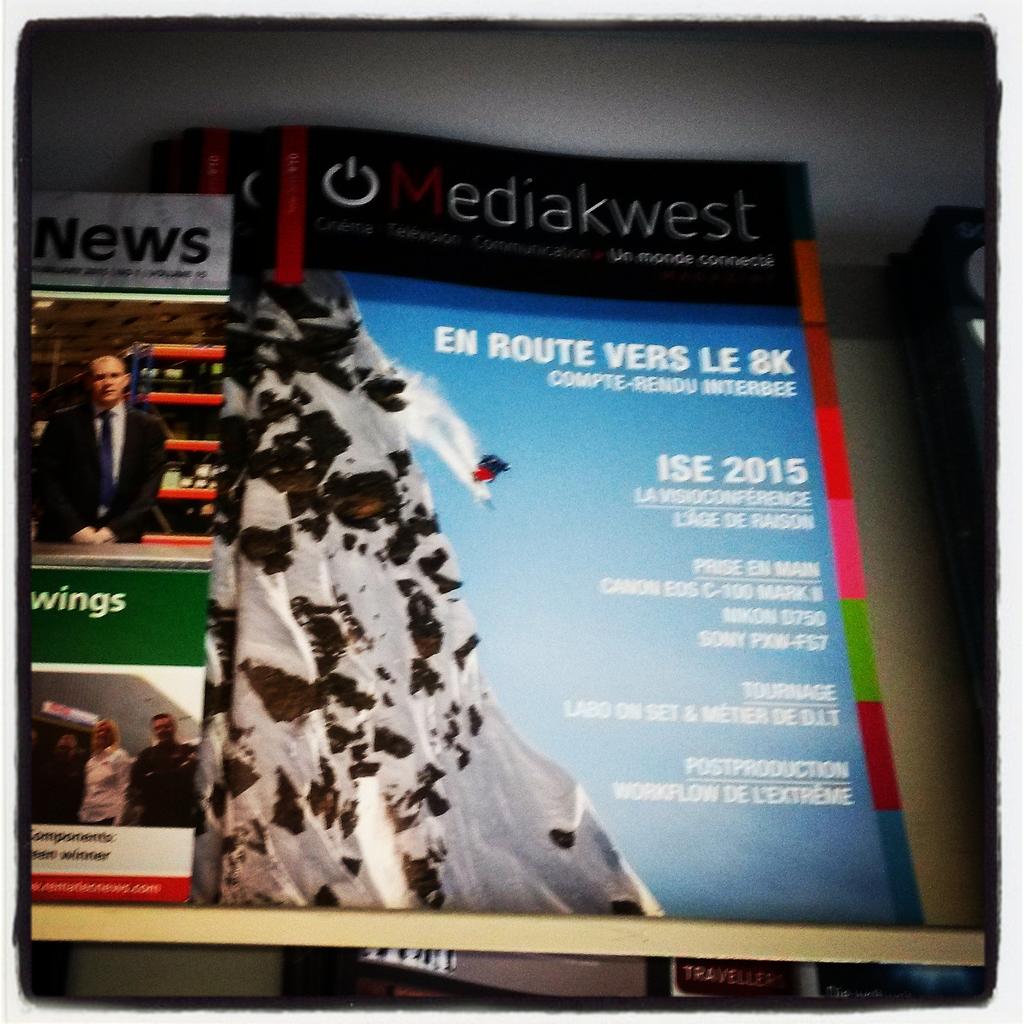 LeucotheaTwitt's tweet image. At the #ISE2014 ! #mediakwest is availble at the #press corner between hall 7 and 8 ! #newtechnology #amsterdam