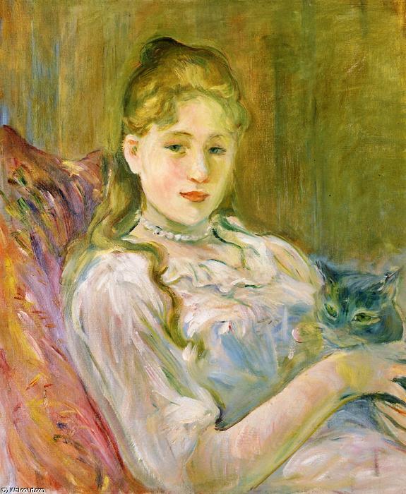 PaolaChiocchi's tweet photo. #Donneinarte #DonneEGatti by Morisot @alecoscino @silvia_lablonde @avadesordre @VicoLudovico @marghedigia @paolaca08 http://t.co/0J6sC0SP7n