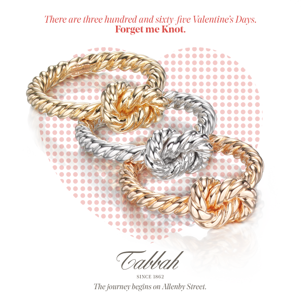 MaisonTabbah's tweet photo. Love shouldn't be celebrated just once a year. Visit us on Allenby Street, Beirut, and choose your favorite ring. http://t.co/7UycndyOVA