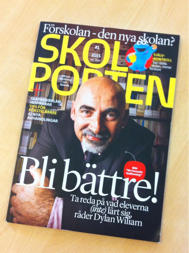 Science_Stew's tweet photo. Interesting reading between lessons @dylanwiliam #skolan http://t.co/jJrlFuYttt