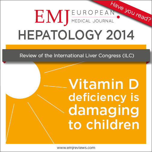 EMJHepatology's tweet photo. #Vitamin D #deficiency is damaging to children http://t.co/zNK6qsl7aO #ILC2014 #Hepatology #Health #EMJreviews http://t.co/ha4WcQ3RPG