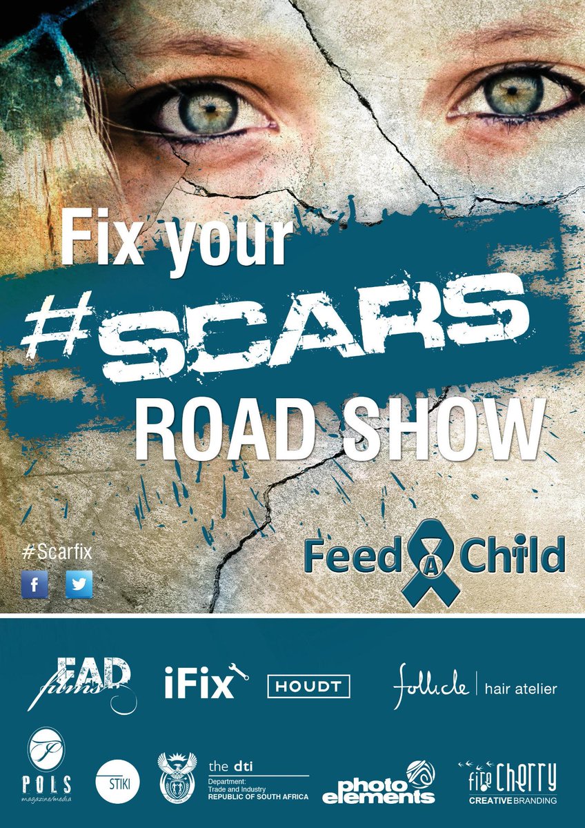 fix_scars's tweet photo. #Scarfix Our scars can b our damnation or it can b our salvation Fix Ur SCARS ROADSHOW Book now! fix@scarsmovie.co.za http://t.co/QAmM4S8y1e