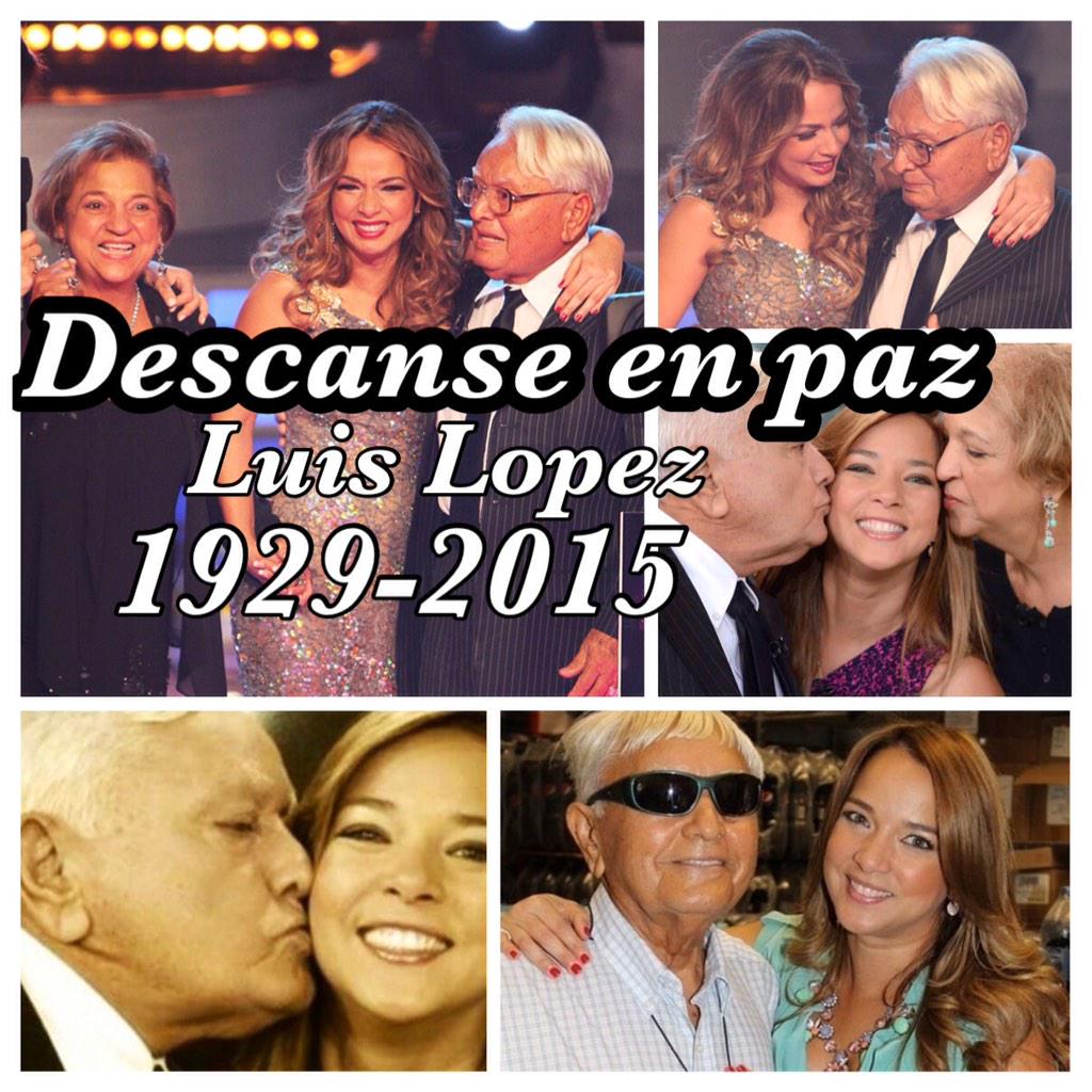 adamarilope's tweet photo. @AdamariLopez mi mas sentido pésame por la muerte de tu papi. Un beso de apoyo de tu fans que te quiere mucho. http://t.co/tkG6B9G1NJ