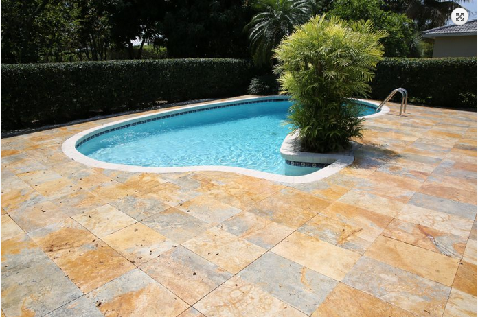 Pool looking a bit rough or outdated? Don't re-pave the pool, update that deck! bit.ly/1HMfsYS