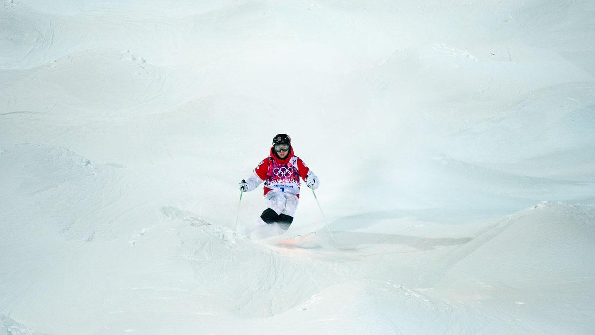 TeamCanada's tweet photo. A year ago today @ABilodeau_ski repeated as Olympic moguls champ. #SochiReplay: http://t.co/7WXA8OtALd | #TeamCanada http://t.co/fooKj5KAE9
