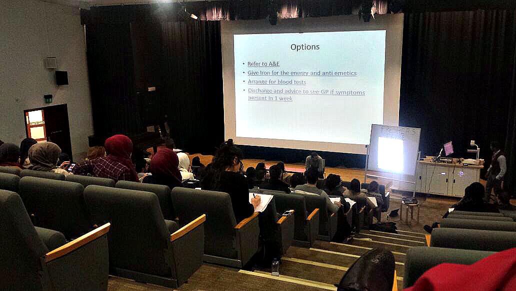 oslersroom's tweet image. Tutors back in action! (Kevin, Jameel and @DrKhong ). The future of health care! #AcuteSimulation #Pharmacy Great FB.