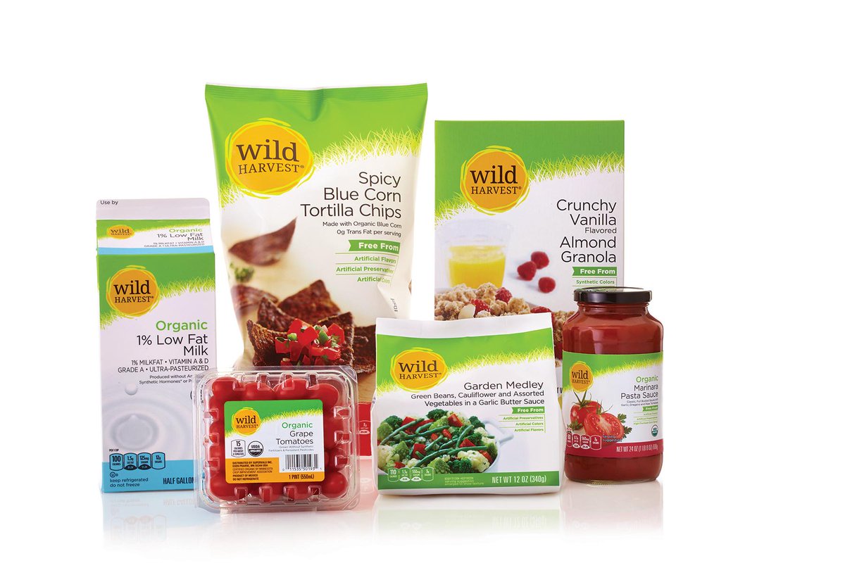 Supervalu refreshing Wild Harvest #privatelabel range with new 'free from' positioning - huge growth segment in US